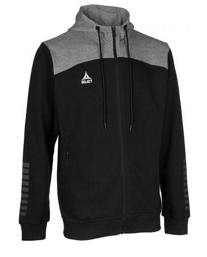 Толстовка Select Oxford zip hoodie XL Черно-серый (625790-637)