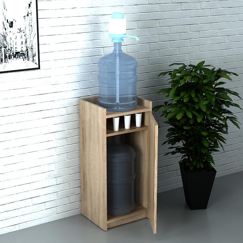 Тумба під кулер для води Джерело Дуб сонома - фото 2 Тумба під кулер для води Джерело Дуб сонома - фото 2