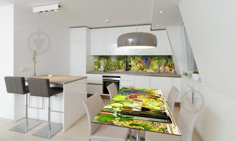 Наклейка виниловая на стол Zatarga «Солнечный Виноград» 650х1200 мм Z180611/1st