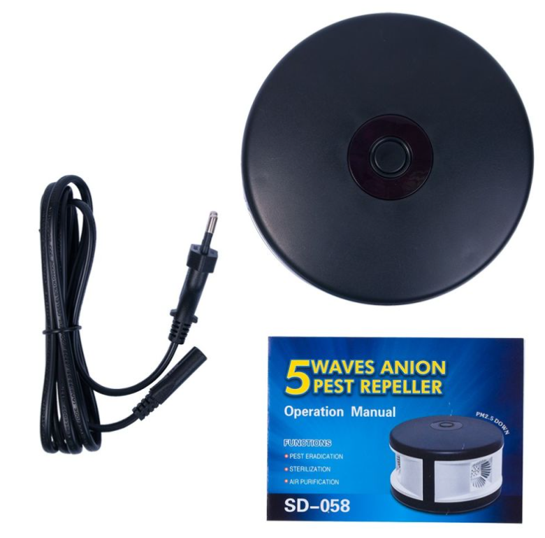 Відлякувач гризунів ультразвуковий SD-058 + електромагнітний з озонатором до 100 м2 - фото 2