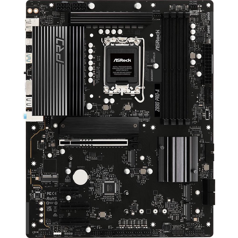 Материнська плата s1851 Intel ASRock Z890 PRO-A 4хDDR5 ATx - фото 4