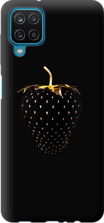 Чехол на Samsung Galaxy M12 M127F Черная клубника (3585b-2360-42517)