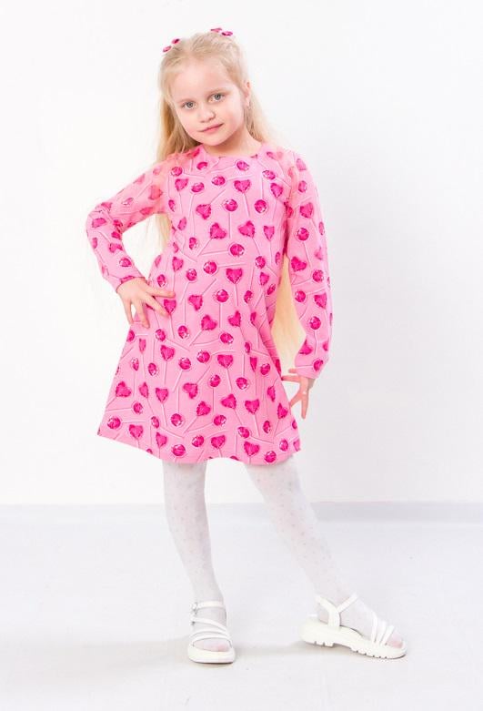 Сукня для дівчинки Носи своє 134 см Рожевий (6004-043-of)