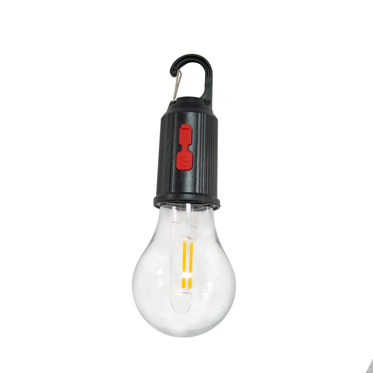 Лампочка на акумуляторі Camping Lamp T-01 портативна Black (1010447)