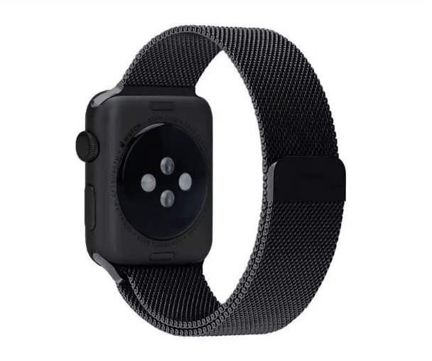 Миланский сетчатый ремешок Primo для Apple Watch 42 мм/44 мм Black (306608023)