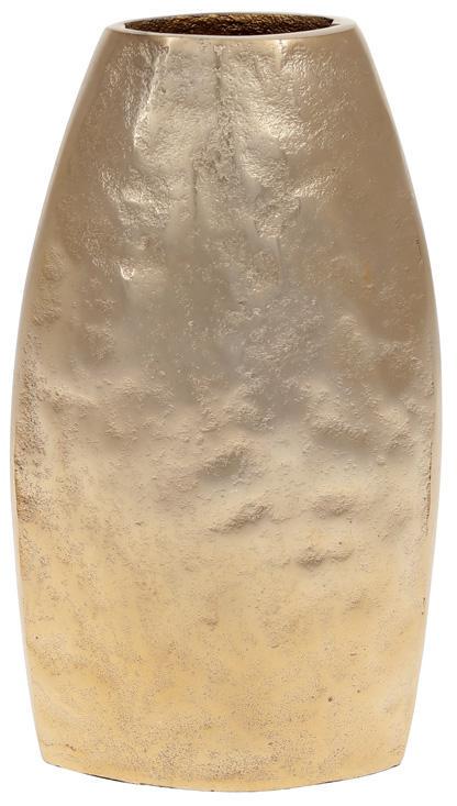 Ваза металева Gala 14x25 см Золотий