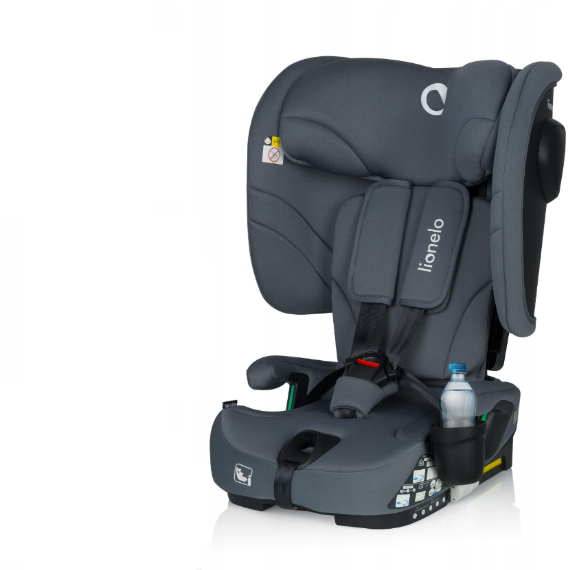 Автокресло детское Lionelo NELLY I-SIZE Grey/Graphite