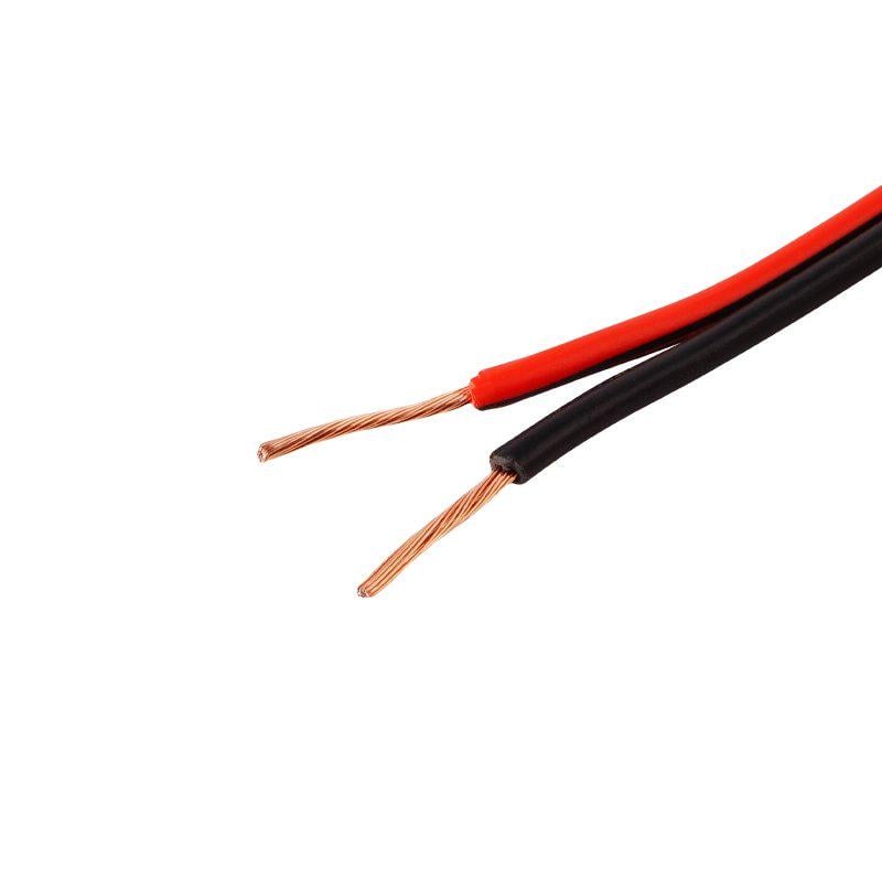Кабель питания 16AWG 0,75 кв. мм CCA Красно-черный (A068044) Кабель питания 16AWG 0,75 кв. мм CCA Красно-черный (A068044)