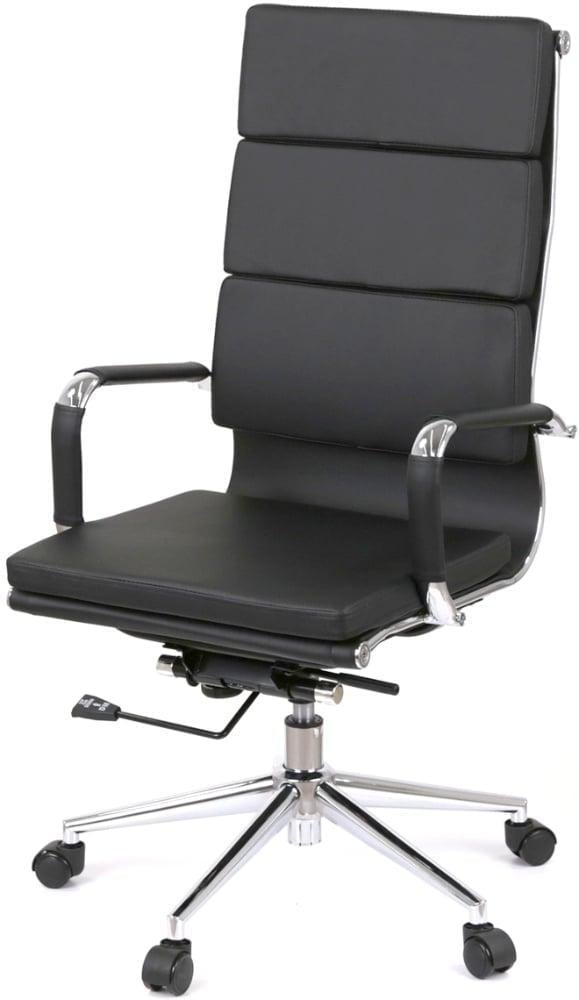 Кресло АКЛАС Кап soft PB D-TILT PU Black (OT-8002)