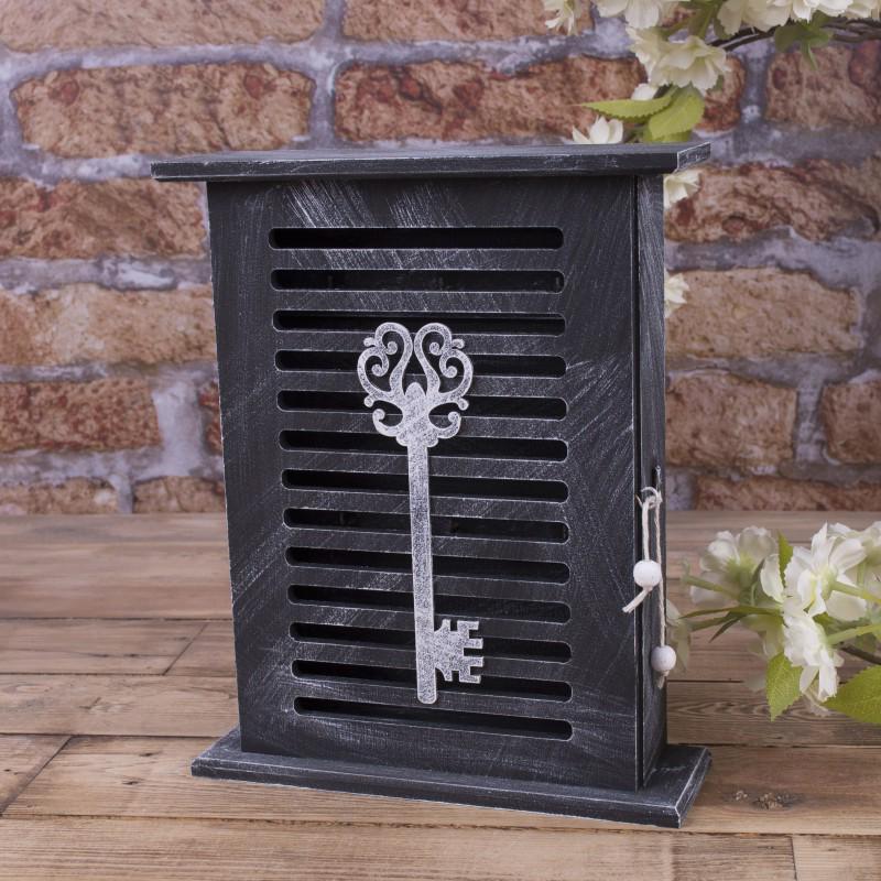 Ключниця Keys 4762 Ключик 31x23 см Чорний (100298)