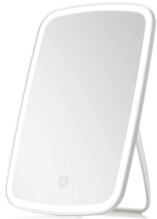 Зеркало для макияжа складное BM-0912 сенсорное с LED-подсветкой на аккумуляторе White (784780615) Зеркало для макияжа складное BM-0912 сенсорное с LED-подсветкой на аккумуляторе White (784780615)