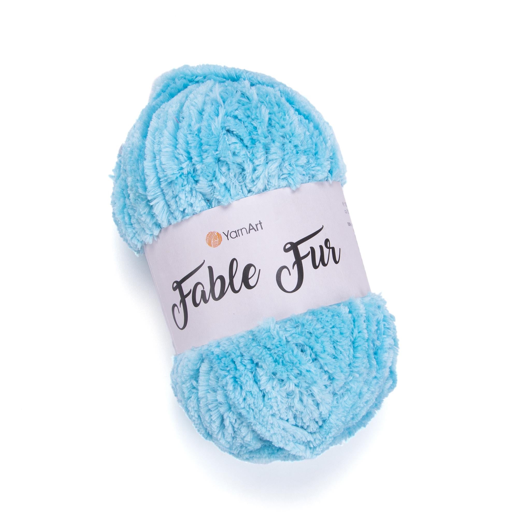 Пряжа YarnArt Fable Fur 975