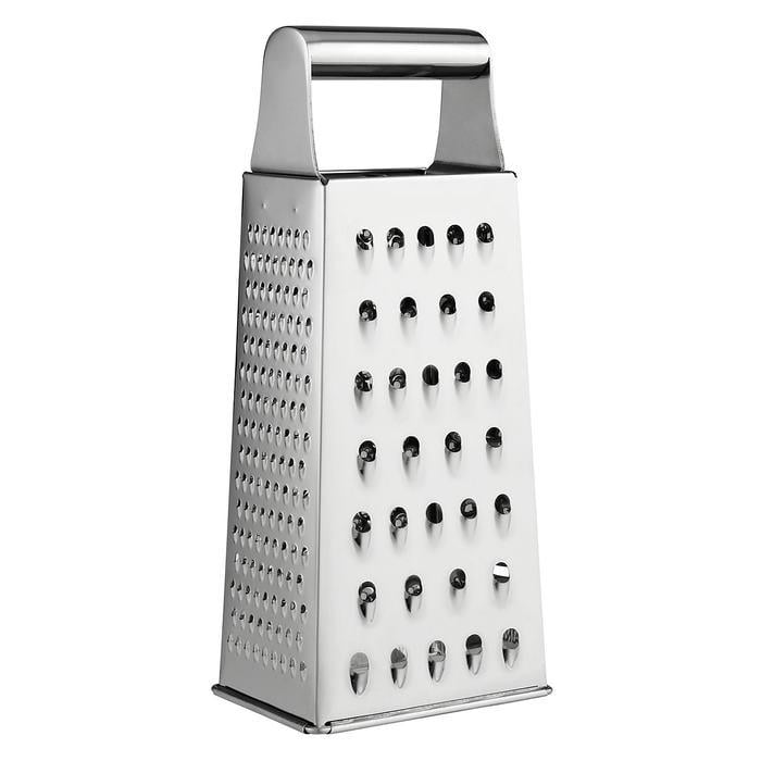 Тертка чотиристороння Empire Стандарт 22х8.5x6 см Silver (35227219)