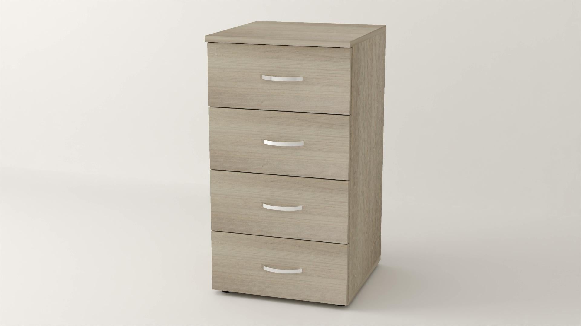 Комод Алекса ВК-8 42х45х82 см Дуб шамони светлый