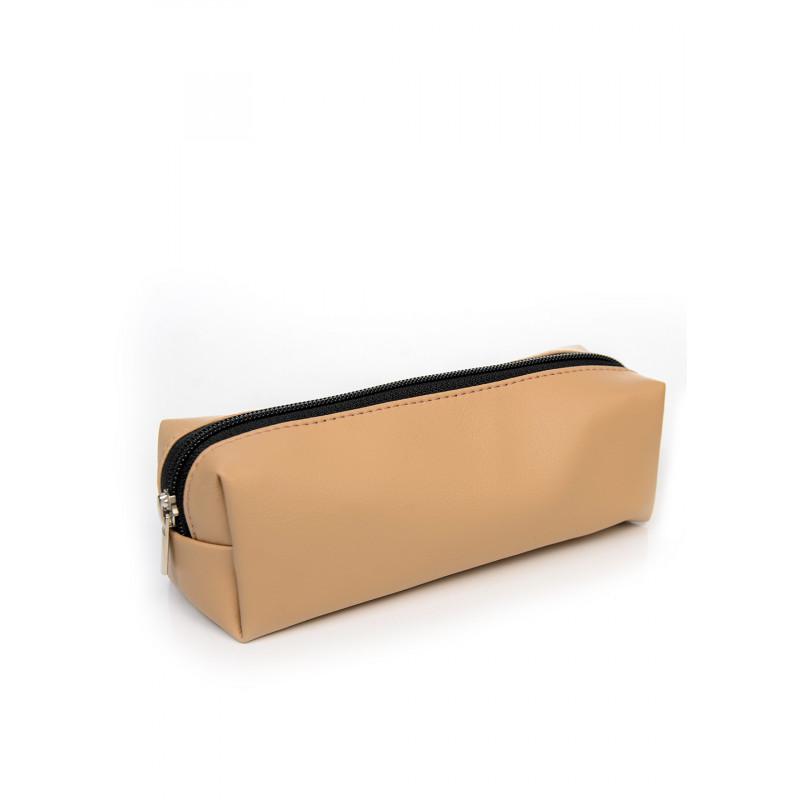 Косметичка женская 0SH 21x7x7 см Бежевый/Хаки - фото 1