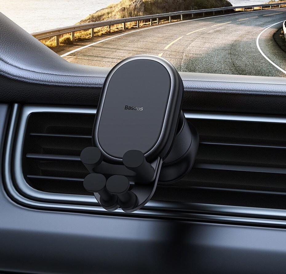 Держатель для телефона в машину BASEUS BS CM013 с боковой гравитацией (1910026004) - фото 5