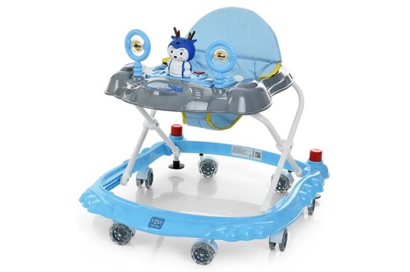 Ходунки Bambi M 3168 с музыкой и светом 66х56х53 см Голубой