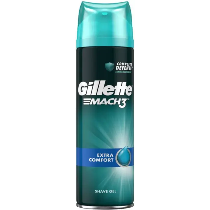 Гель для гоління Gillette Mach 3 Extra Comfort 200 мл (308309) - фото 1