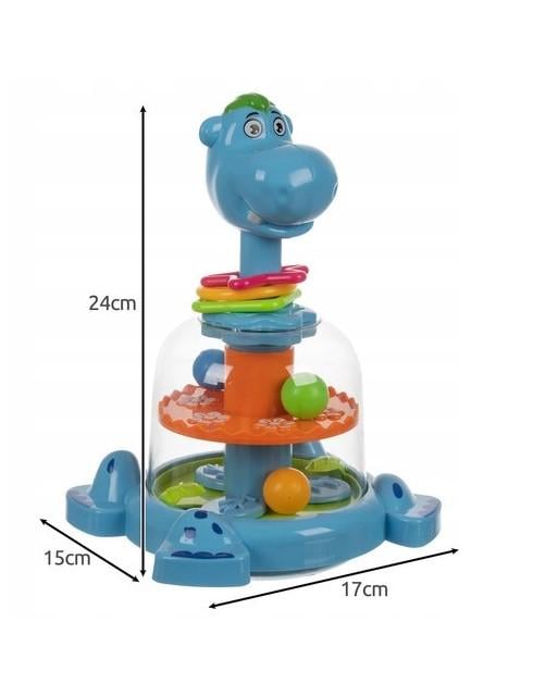 Іграшка дзига бегемот інтерактивна (24643) - фото 4 Іграшка дзига бегемот інтерактивна (24643) - фото 4