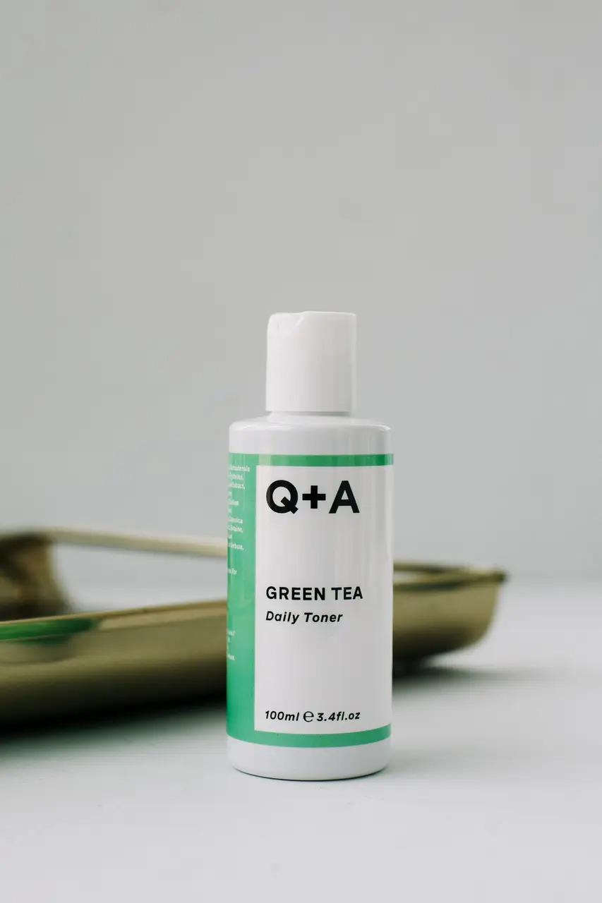 Тонер успокаивающий для лица Q+A Green Tea Daily Toner 100 мл (10375809) - фото 9