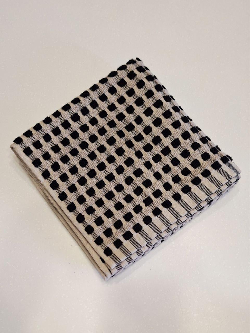 Полотенце для лица махровое Рогожка Novitesse 50х100 см Бежево-коричневый (2053) Полотенце для лица махровое Рогожка Novitesse 50х100 см Бежево-коричневый (2053)