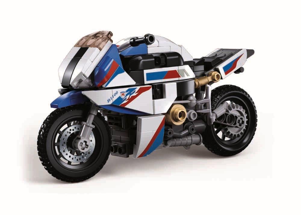 Конструктор Sluban M38-B1129 Мотоцикл BMW S1000 MS 242 детали