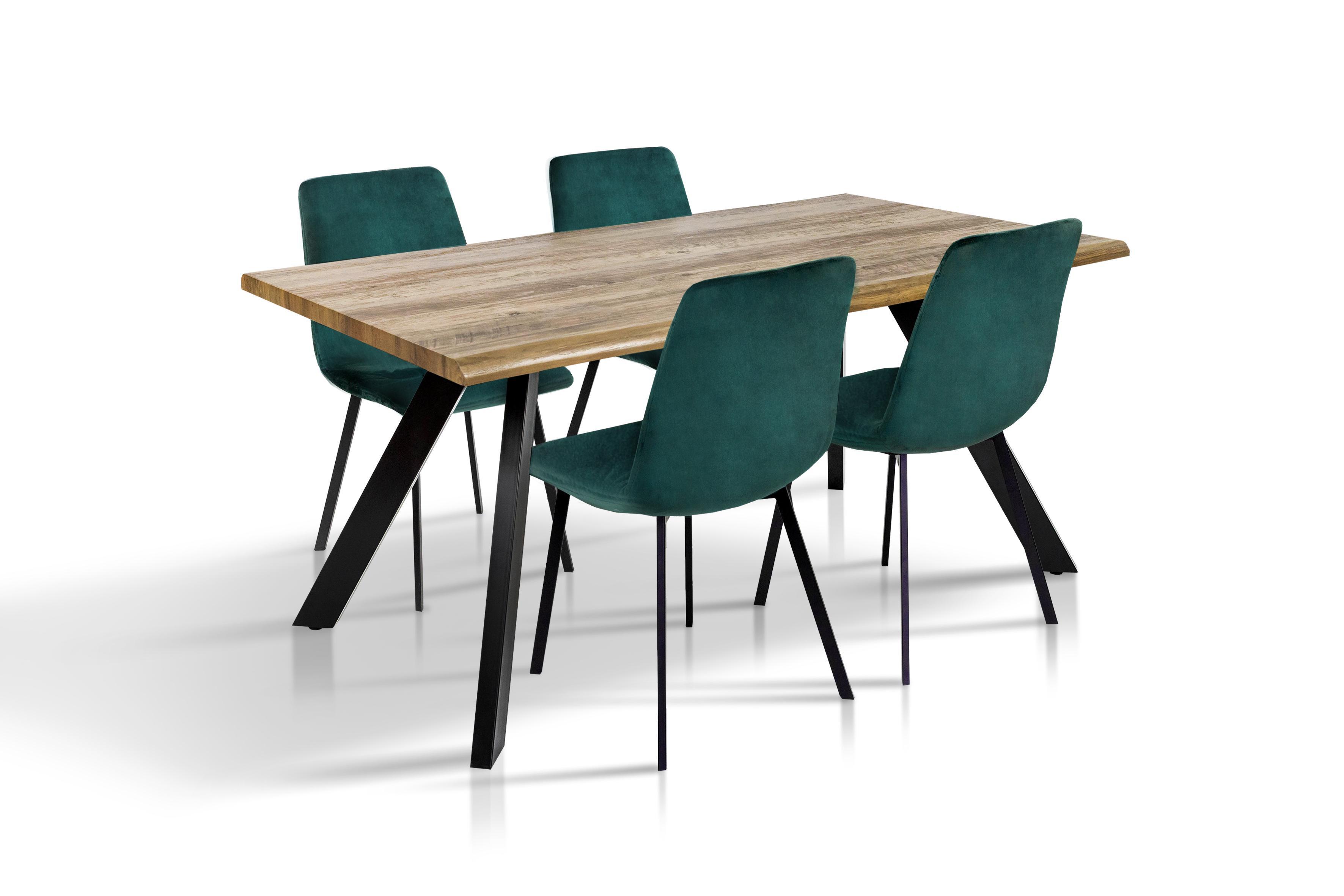 Обеденный стол Грейс Метрополь искусственный шпон МДФ 1600х900х760 мм Черный (GAА0054748) - фото 3 Обеденный стол Грейс Метрополь искусственный шпон МДФ 1600х900х760 мм Черный (GAА0054748) - фото 3