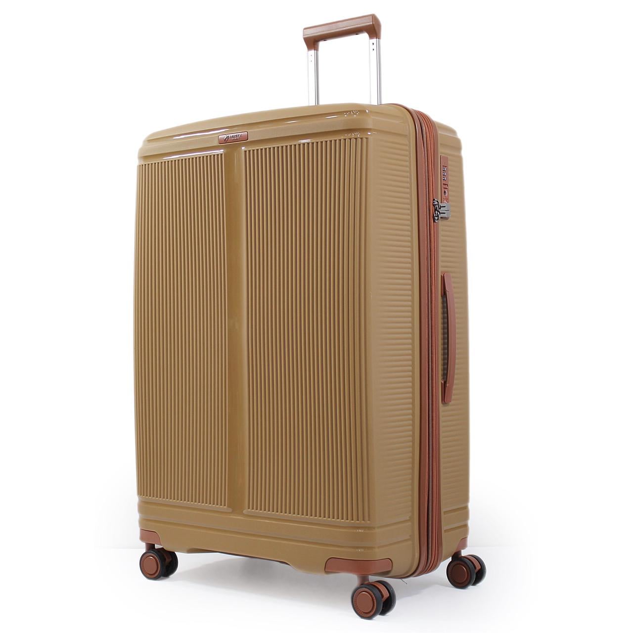 Чемодан большой AIRTEX полипропилен L 76х51х31 + 5 см 125 л 4,4 кг Кофейный (247)