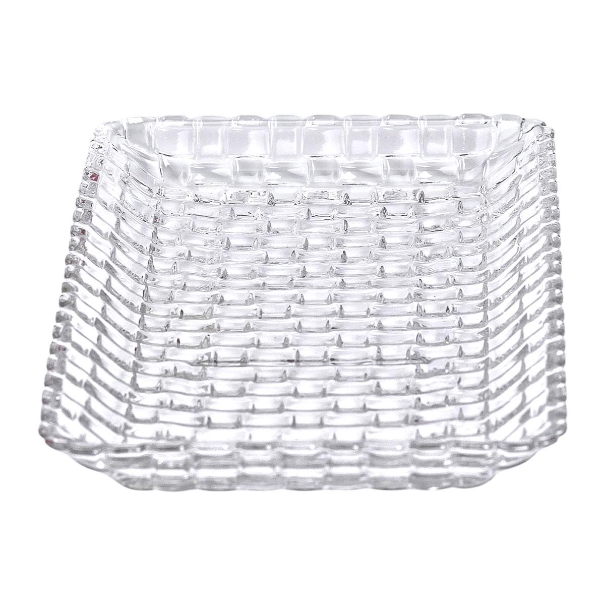 Блюдо для закусок стеклянное прямоугольное 25x12,5x1,5 см (5979)