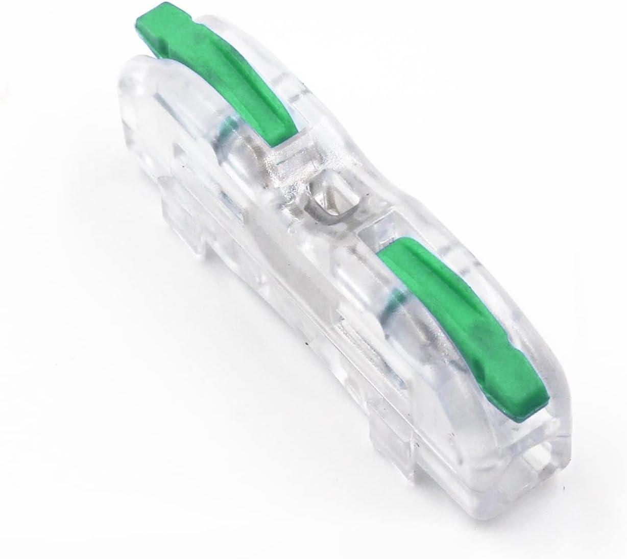 Клемма проходная Tactix 0,08-4 мм2 32А 1-1 наборная 39,5х9х14,5 мм Зеленый (P421TG)