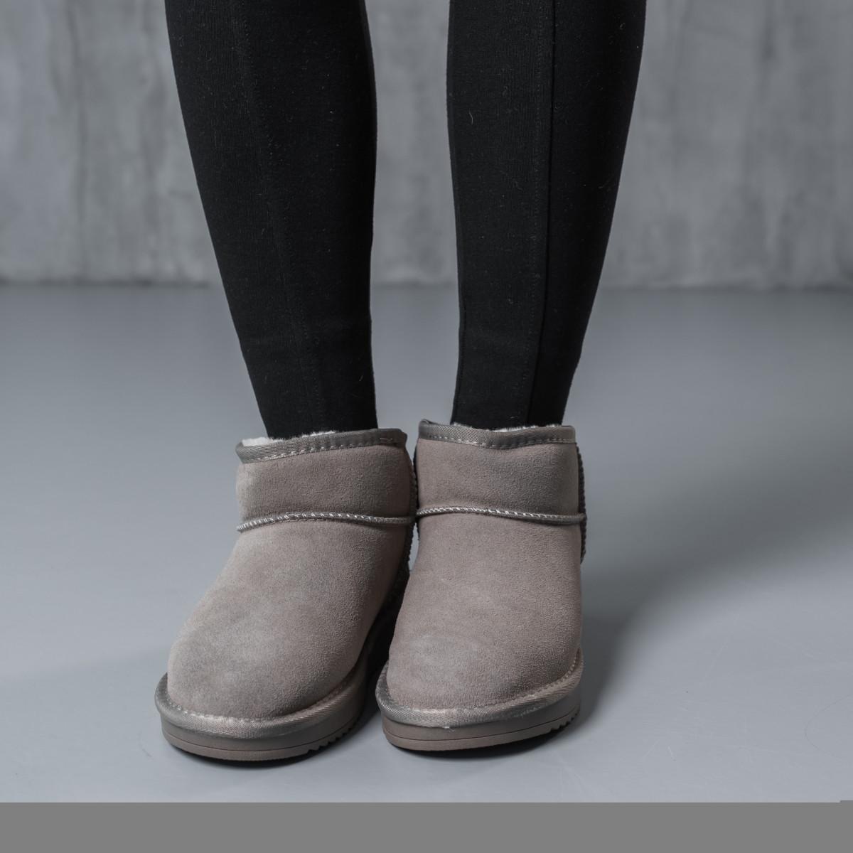 Угги женские Fashion р. 41 26 см Серый (3820)