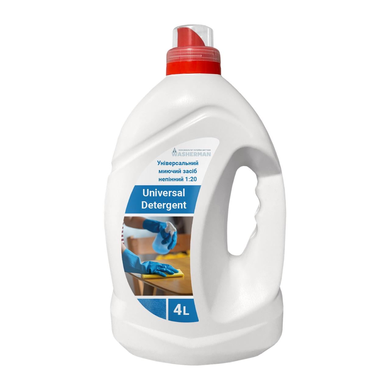 Средство моющее непенное Universal Detergent универсальное 1:20 4 л (163132)