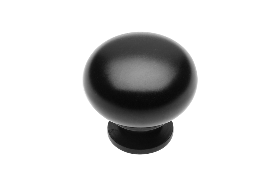 Мебельная ручка-кнопка GTV BERGAMO Черный (GS-BERGA-1-20M)