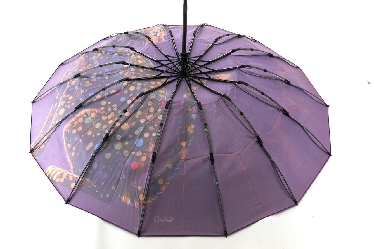 Парасолька жіноча автоматична Три Слона 14 спиць антивітер (7520) - фото 5 Парасолька жіноча автоматична Три Слона 14 спиць антивітер (7520) - фото 5