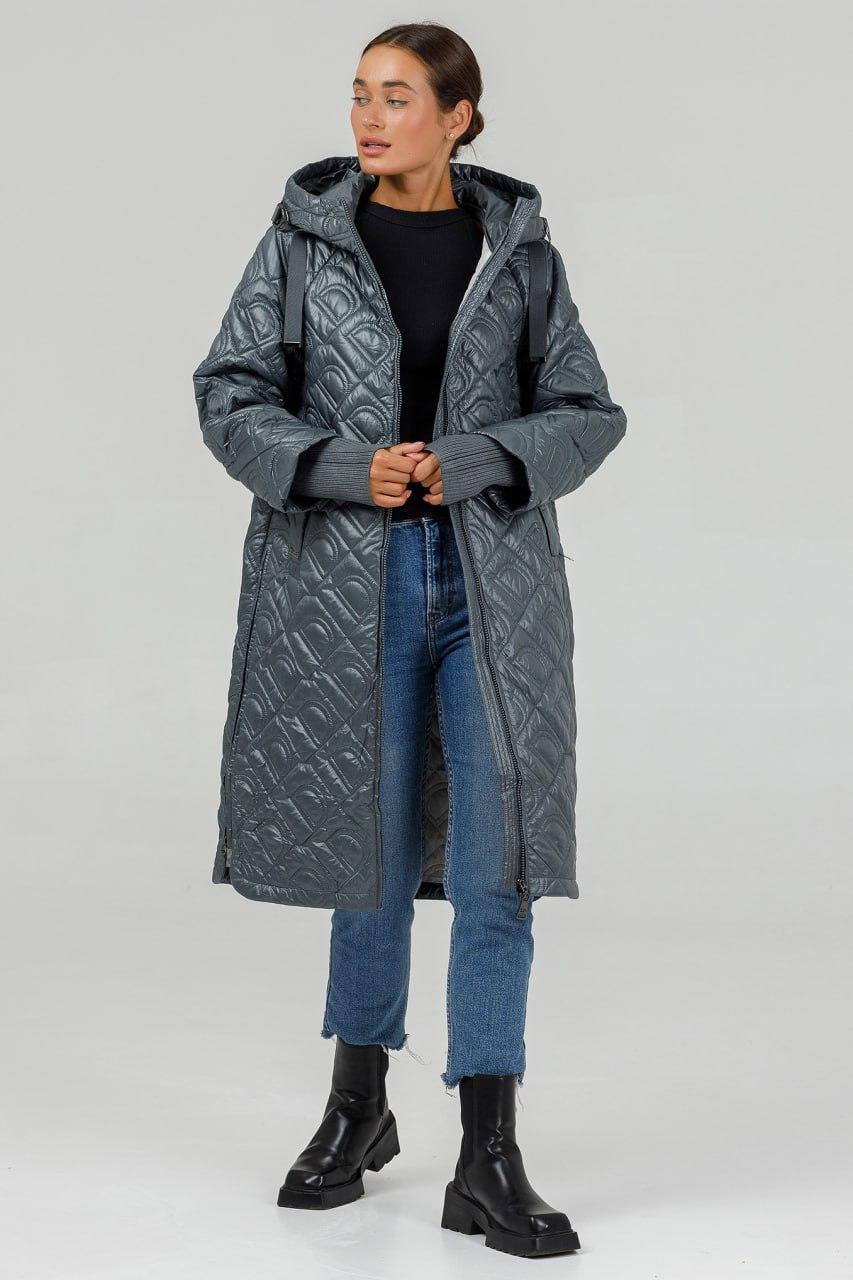 Пальто кокон на флисе Lora р. 52 Хвойный (136s\52) Пальто кокон на флисе Lora р. 52 Хвойный (136s\52)