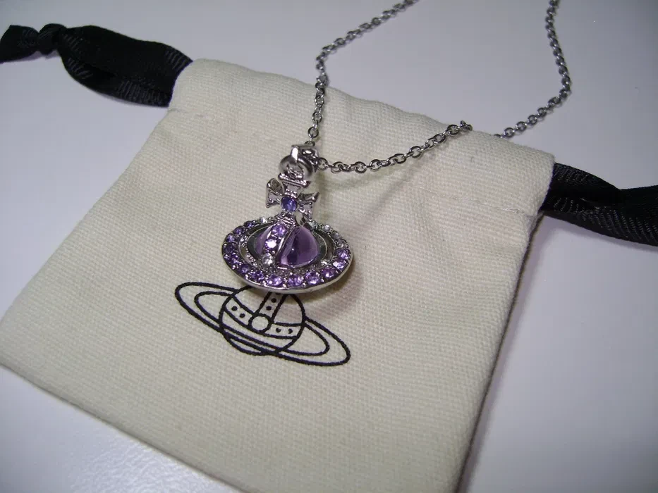 Кулон женский Vivienne Westwood Фіолетовий