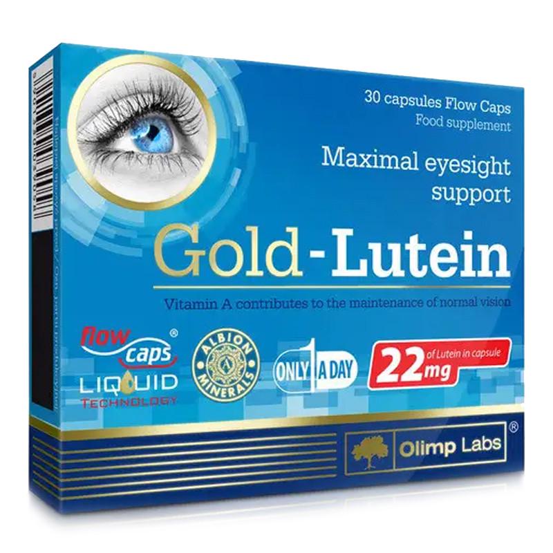 Лютеин с зеаксантином Olimp Gold-Lutein 30 капс. (06601-01)