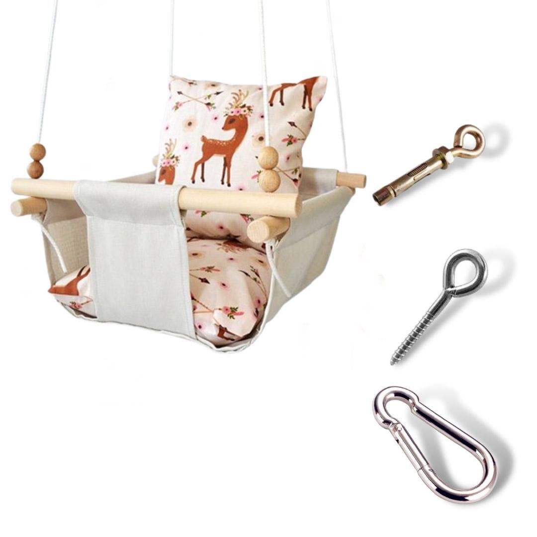 Дитяча гойдалка Infancy Оленя Молочне (9677829)