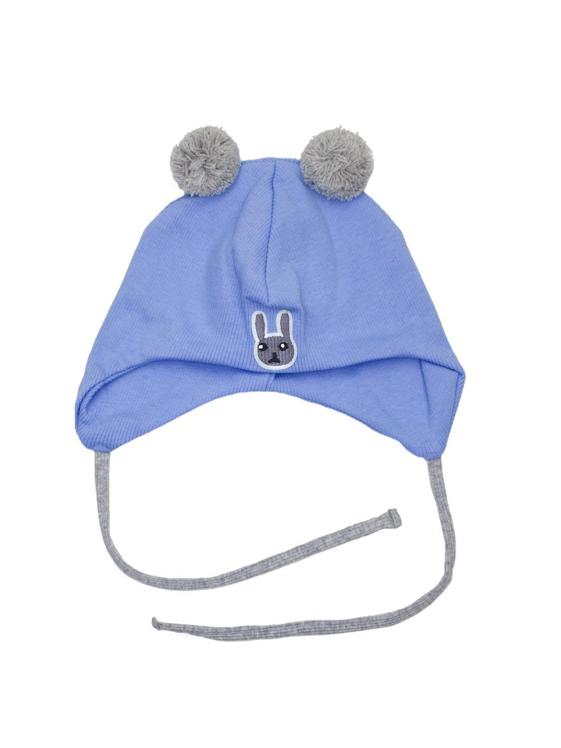 Демисезонная шапка Smil р. 49 Синий иней (118533)