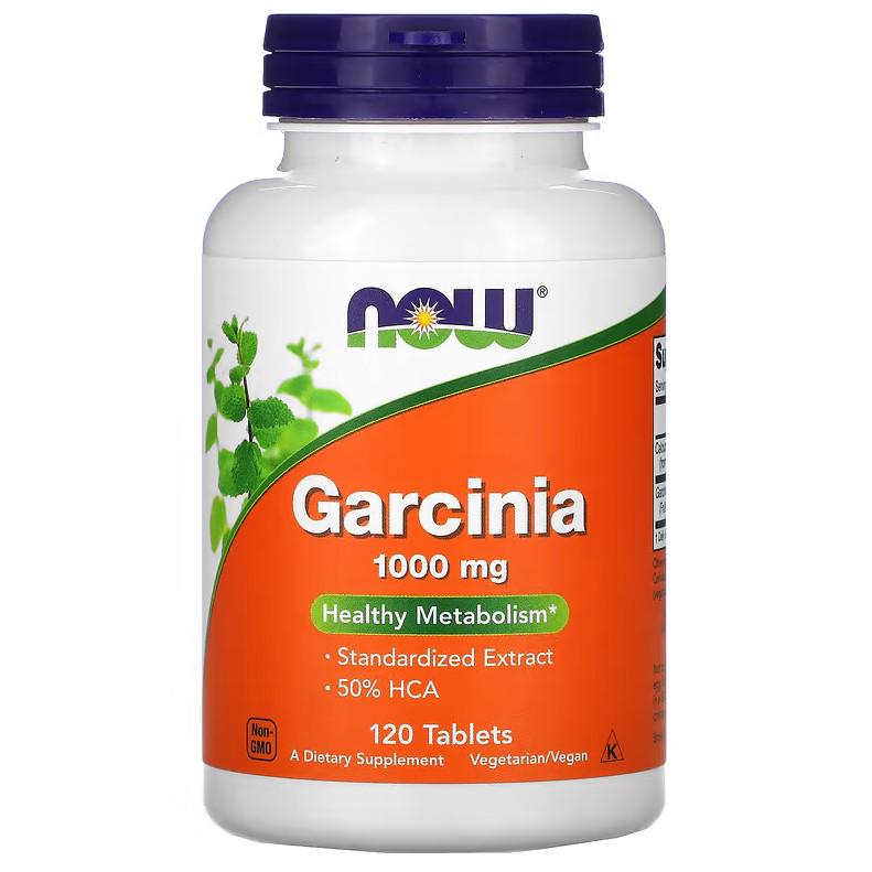 Натуральна добавка Now Foods Garcinia 1000 мг 120 таблеток