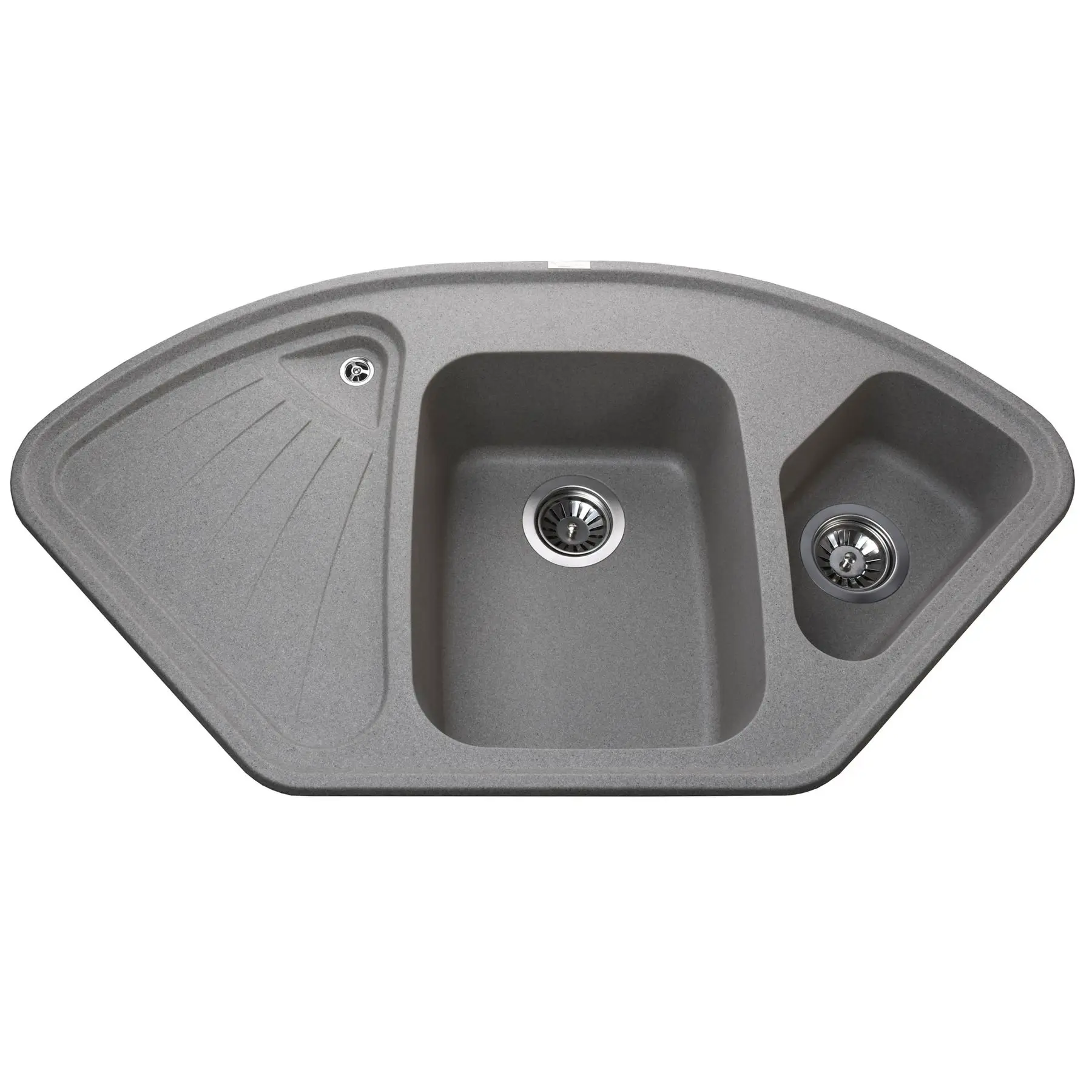 Мойка гранитная Globus Lux AVERNO А0005 1060x575 мм Серый камень (GSR-00007650)