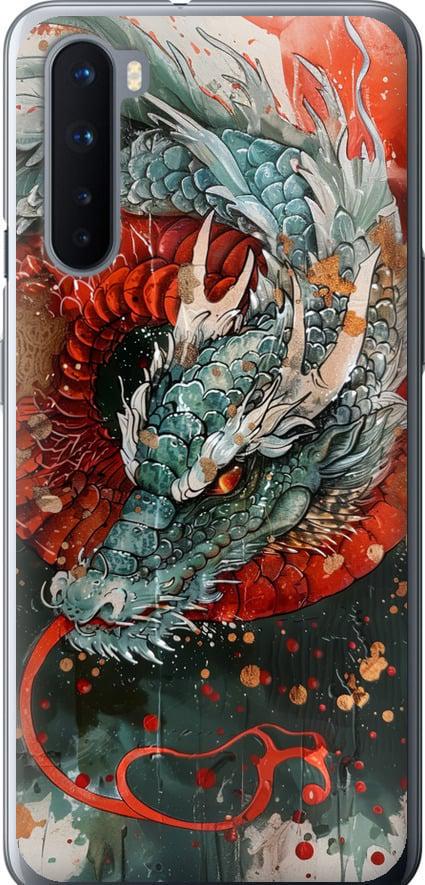 Чехол на OnePlus Nord Стихия огня (6101u-2046-42517)