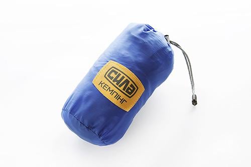 Гамак туристичний Сила Бродяга 3x1,5 м Синий (960900) - фото 1 Гамак туристичний Сила Бродяга 3x1,5 м Синий (960900) - фото 1