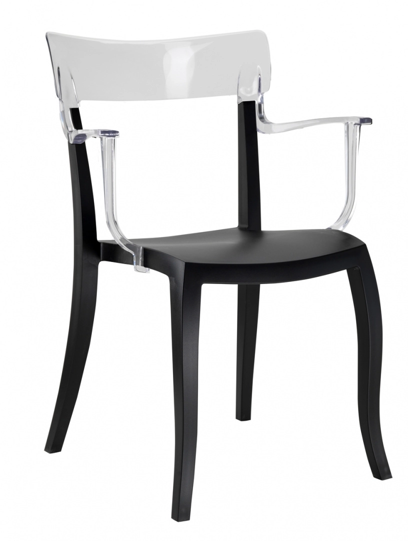 Кресло Litolan Papatya Hera-K-Black Черный/Прозрачный (DR002092) Кресло Litolan Papatya Hera-K-Black Черный/Прозрачный (DR002092)