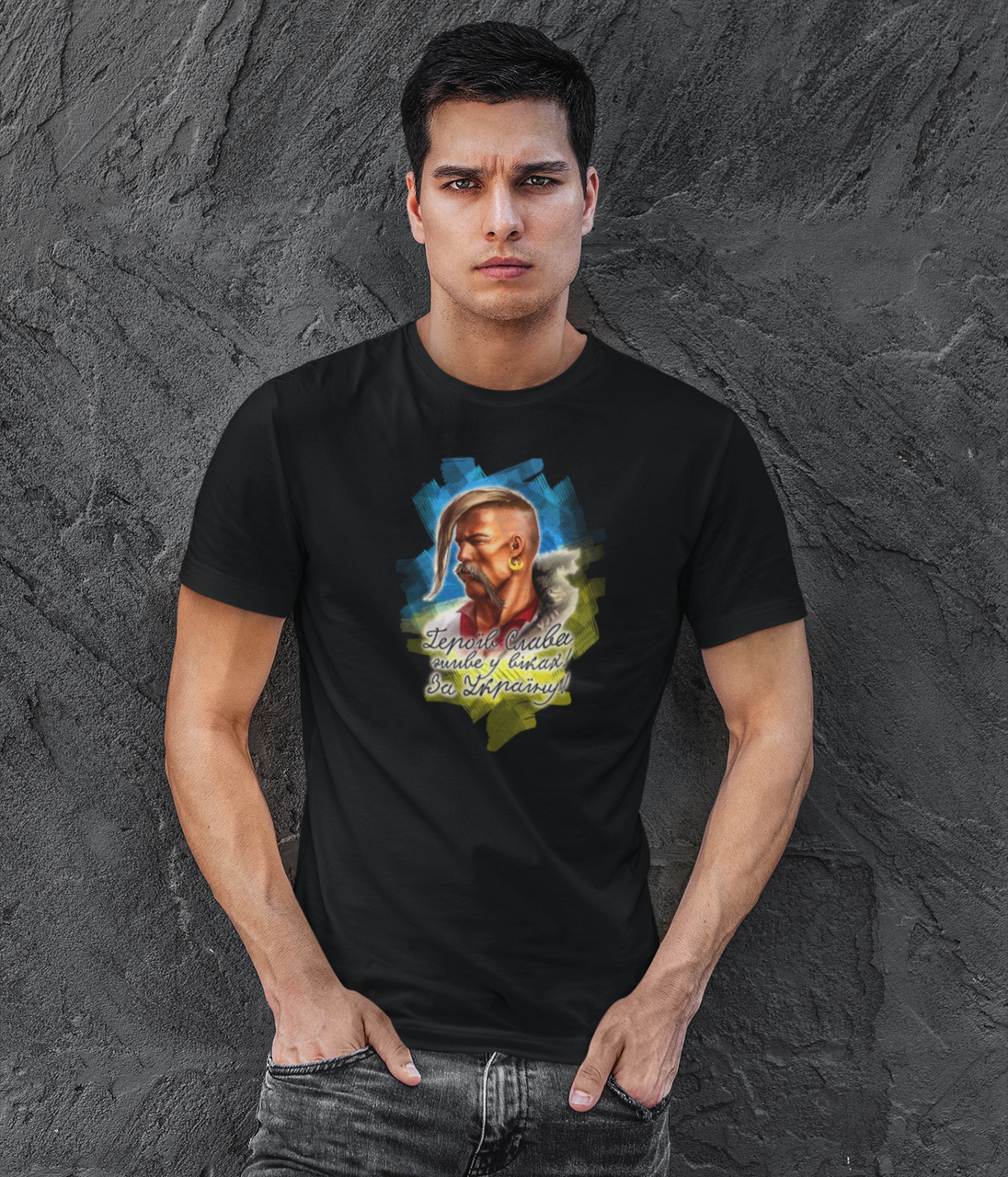 Футболка чоловіча Mishe 110000117 з принтом L (75212681)