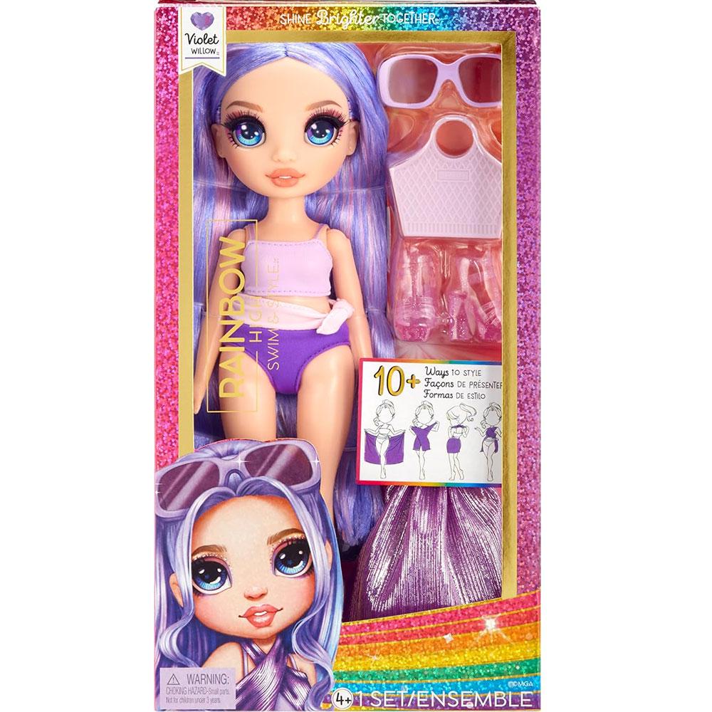 Кукла Rainbow High Swim & Style Violet (00431)