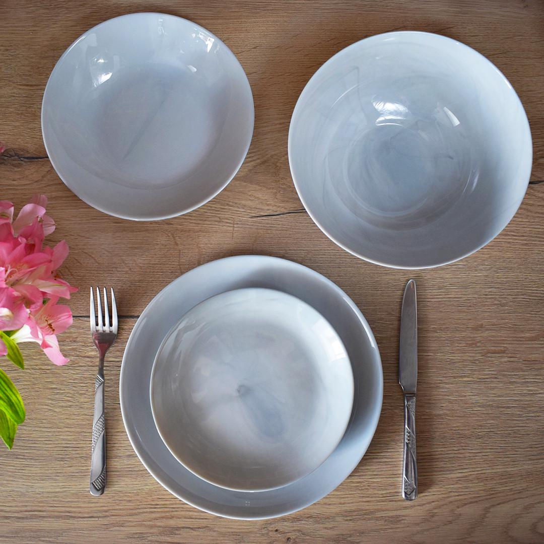 Сервиз Luminarc Diwali Granit Marble 19 Серый - фото 5