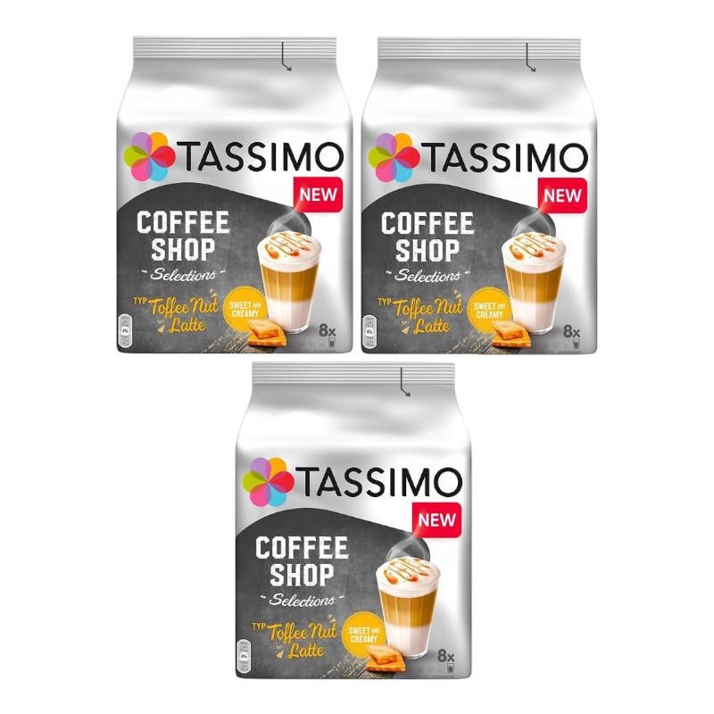 Набор кофе в капсулах Tassimo Toffee Nut Latte 48 капсул.