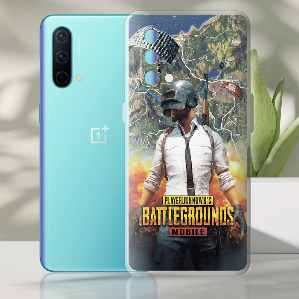 Чехол BoxFace OnePlus Nord CE 5G PUBG Mobile Прозрачный силикон (44513-up2309-44513) - фото 2