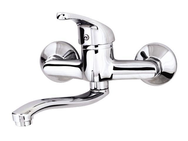 Смеситель для кухни Aqua-World Vegas AW со стены СМ40Вг.19 Хромированная латунь